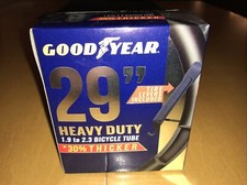 Goodyear 29" x 1.9"- 2.3" 30% Thicker Heavy Duty Bike Tube Bicycle Tire Black