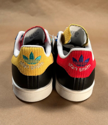 adidas Originals Stan Smith Black Multi Sneakers, New! | eBay display picture 2