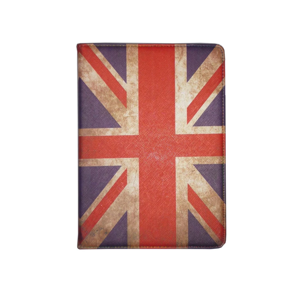 CASE FOR APPLE IPAD MINI VINTAGE UNION JACK LEATHER 360 DEGREE ROTATING COVER  - Image 3 of 4