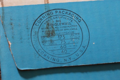 CORNING WARE P-100 VTG BRAND NEW IN BOX Blue Cornflower 6Piece Menu-Ette Set - Picture 5 of 7