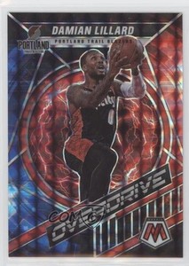 2021-22 Panini Mosaic Overdrive Damian Lillard #23
