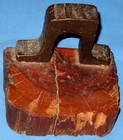 Panama Railroad Rail and Tie (1853-1869) Book Ends Set from Gatun Lake — photo 7