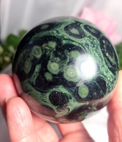 Top X Large 2.9" 74mm 574g Pretty Kambaba Jasper Ball Sphere Crystal Stone - Picture 18 of 23