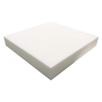 FOAMMA 2'' x 18'' x 18'' High Density Upholstery Foam Cushion (Seat Replacement,...
