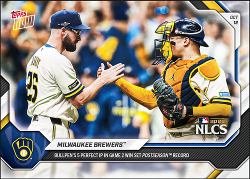 2026 Topps Now #784 Milwaukee Brewers
