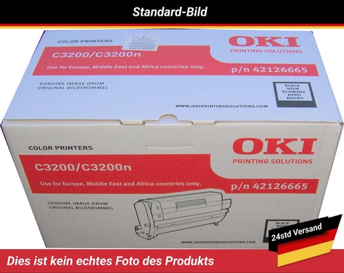 42126665 Okidata C-3200 Bildtrommel Schwarz - Bild 2 von 3