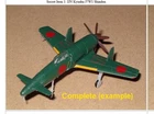 1/144 Secret item J7W1 "Shinden" Popy Projekt Flieger 02 no box