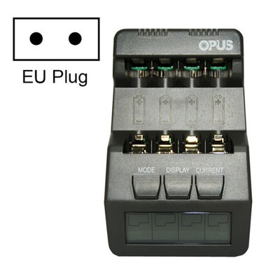 OPUS Smart Battery Charger Multifunctional Measuring Internal Resistance Backlig