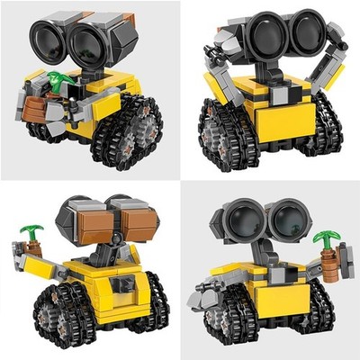 MOC Wall-E Wall E Roboter - Der Letzte räumt die Erde auf - NEU