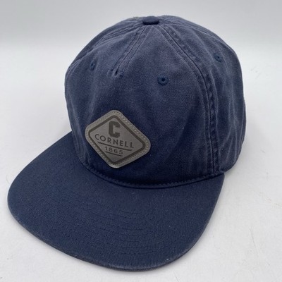 Cornell Big Red Hat Blue Cotton Clean Up Strapback Legacy Cleaned See Pics