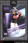 2026 Topps Chrome Black CJ Abrams Chrome Black Autographs (RAW)