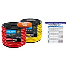 Common Sense Marine 8 Gauge Primary Boat Cable 30 ft 8 AWG Tinned Copper Wire