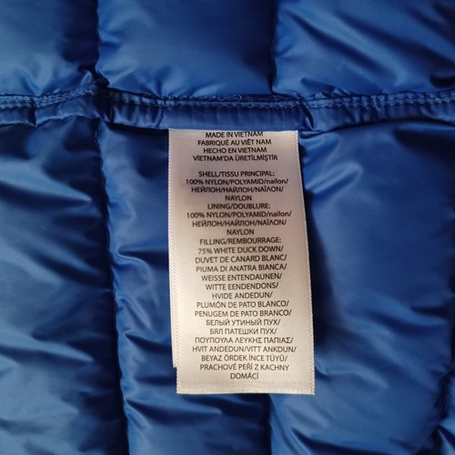Polo Ralph Lauren Puffer Vest Boys Extra Large 18 20 Blue Logo Zip Pockets - Picture 11 of 16