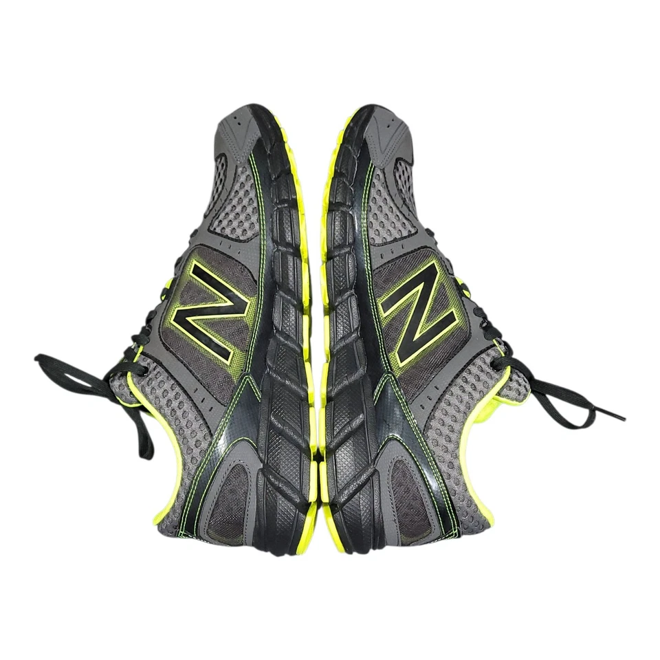 Zapatillas de correr New Balance 750 v1 para hombre talla 10 gris verde neón plantilla M750CY1 Foto 4 de 4
