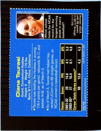 2003 Diana Taurasi RC - Bild 2 von 2