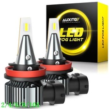 AUXITO CANBH11 H9 H8 LED Fog Daytime Running Light Driving DRL Bulbs 6000K 2~10X