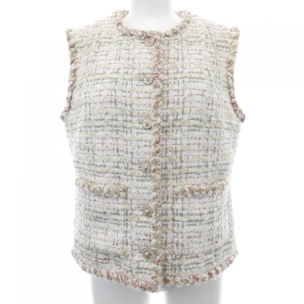 Authentic CHANEL P79839V72333 Vest  #230-000-230-2248