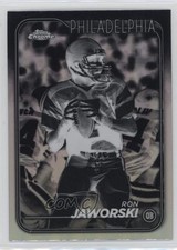 2024 Topps Chrome Negative Refractor Ron Jaworski #158 1i3k