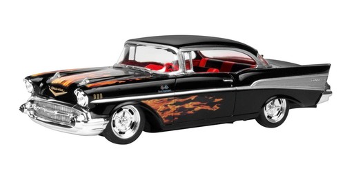 85-1529 ’57 Bel Air Model Car Kit 1:25 Scale 30-Piece Skill Level 3 SnapTite ...