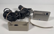 Sony Cyber-shot DSC-T1 Digital Camera - With Battery Charger  256gb SD Card 