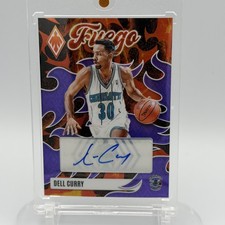 2023-24 Panini Phoenix - Fuego Autographs Dell Curry #FA-DCY Purple /75 (AU)