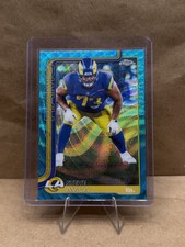 2025 Topps Chrome #170 Steve Avila Teal Wave Refractor /199 - LA Rams