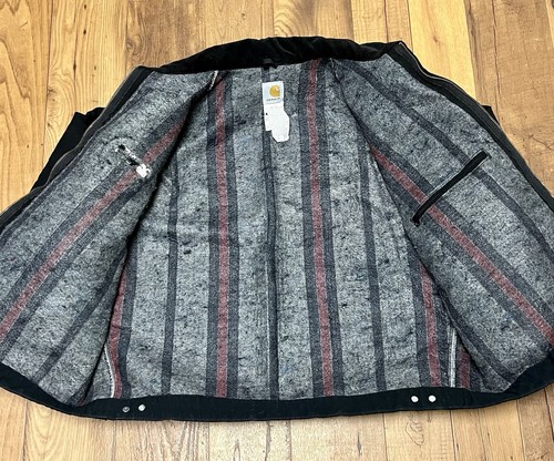 Carhartt Men’s J01 Detroit Union Made Blanket Lined Zip Up Jacket/ Sz: XXL or 50 - Picture 7 of 8