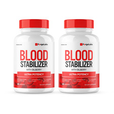  2 Pack Forgelabs Blood Stabilizer Forge Labs Blood Health Pills 120 Capsules 