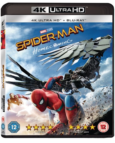 Spider-Man: Homecoming (4K UHD Blu-ray) Michael Keaton Kenneth Choi (UK IMPORT) - Picture 2 of 2