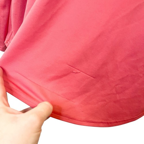 Patagonia Women's Long Sleeve 1/2 Zip Coral Capilene 3 Lightweight Thin Top L - Picture 4 of 7