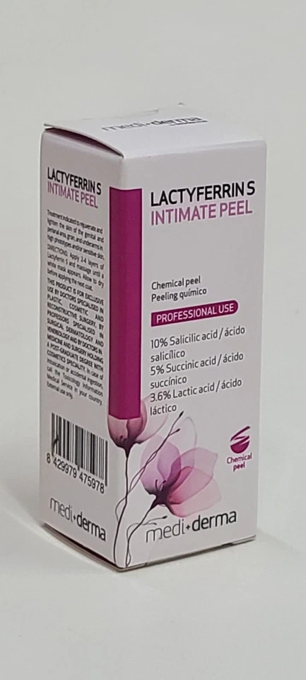 Mediderma by Sesderma Lactyferrin S Intimate Peel 0.68 fl oz - Image 2 of 4