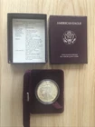 1993 P Proof American Silver Eagle one Dollar coin With Original Box and COA