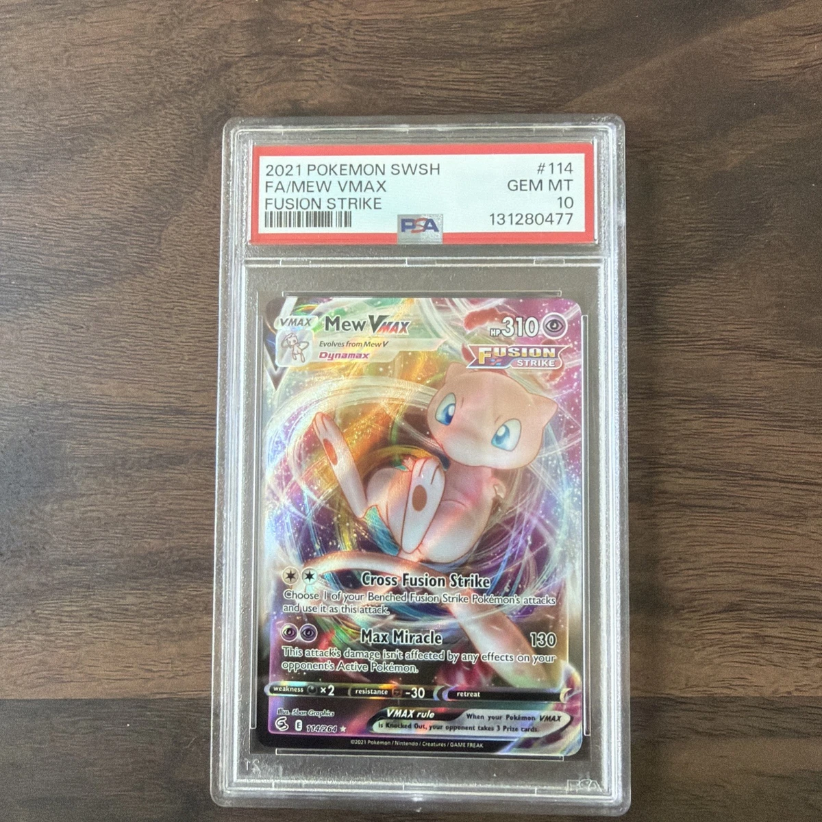 Mew Pokémon TCG Professional Sports Authenticator (PSA) Grade 10