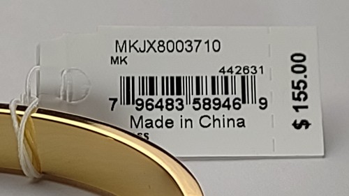 Michael Kors Gold & Crystal Bangle Bracelet NWT (New With Tags) - Picture 24 of 24