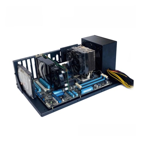 Open Air PC Case Steel Sturdy Widely Body Computer Open Motherboard ...