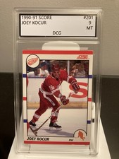 1990-91 Score Joey Kocur #201 Detroit Red Wings