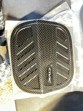 For Honda Civic 2022-2025 Carbon Fiber Fuel Gas Filler Tank Door Cap Cover Trim
