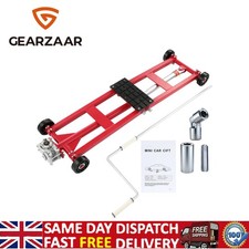 Upright Car Lift Mini Adjustable Ramp 2.5T Mobile Scissor Jack Portable