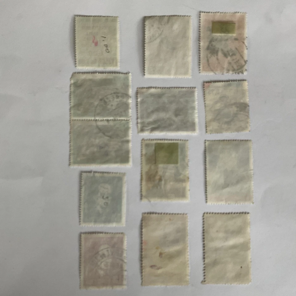 Lot~13 Venezuela stamps~1962-1964~Air Post~surcharge~bird~Gallegos~blast furnace - Image 2 of 4