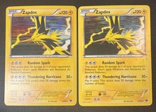 x2 - Zapdos HOLO - 41/99 - Pokemon Next Destinies - LP