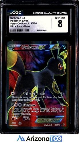 Umbreon-EX graded CGC 8 for sale on eBay