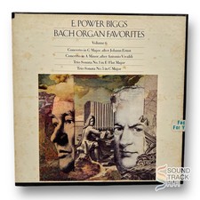 Bach Organ Favorites Volume 6 By E Power Biggs Reel Tape 7 1/2 IPS Columbia