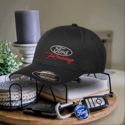 Ford Racing - Custom Made-to-Order Embroidered Flexfit or Snapback Hat
