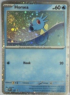 Horsea - (Cosmo Holo) Holo Promo SV: Scarlet & Violet Promo Cards 137 NM