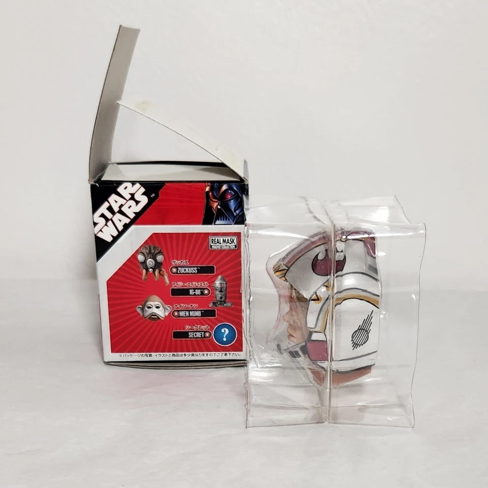 Ímã de máscaras reais Kotobukiya Star Wars Luke Skywalker série 4 nova caixa aberta - Imagem 2 de 4