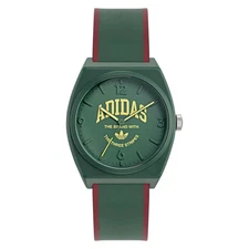 Adidas Retro Wave Two Wristwatch With Water Resistance 5 ATM, AOST24073 Green