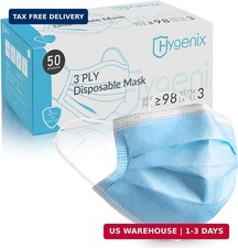 FDA Cleared ASTM Level 3 Procedure Face Masks, Made in USA,  98 Filtration, Flu