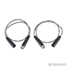 Kimber Kable Silver Streak XLR Cables; 0.75m Pair Balanced Interconnects