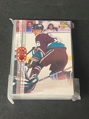 Paul Kariya [Rookie] #235 card from 1994 Upper Deck