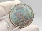 1885-O Morgan Silver Dollar **VIBRANT TONING ON REVERSE** #2